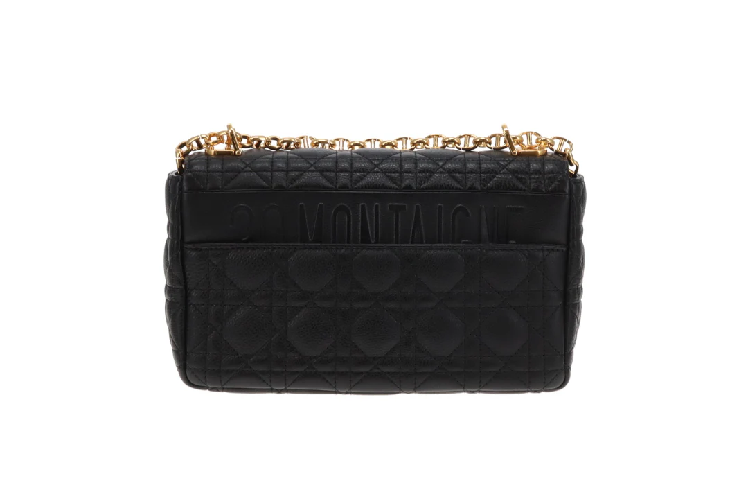 Dior Caro Medium Calfskin Black - Image 4