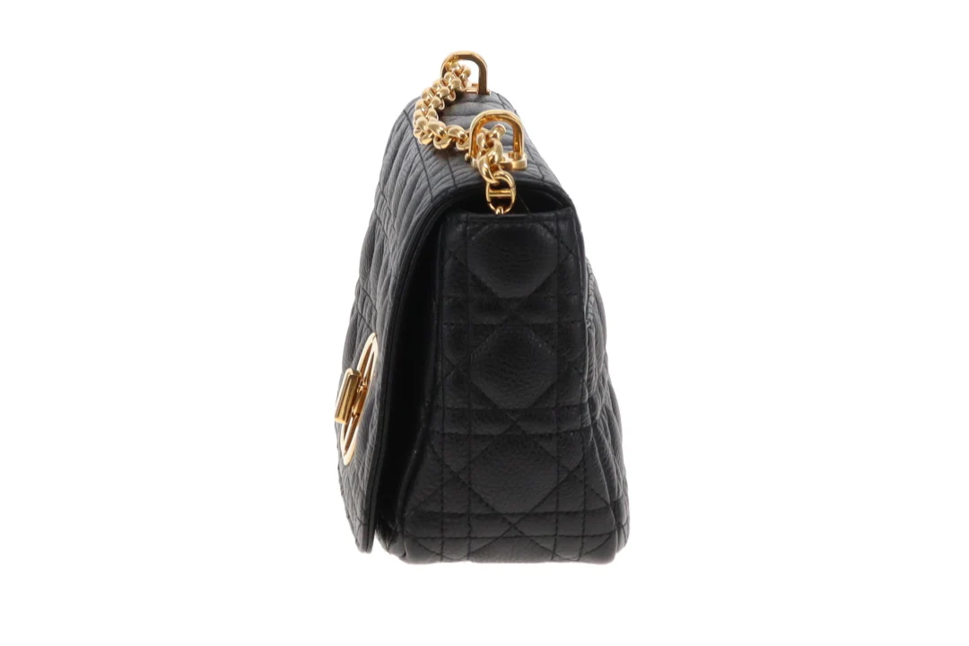 Dior Caro Medium Calfskin Black - Image 5