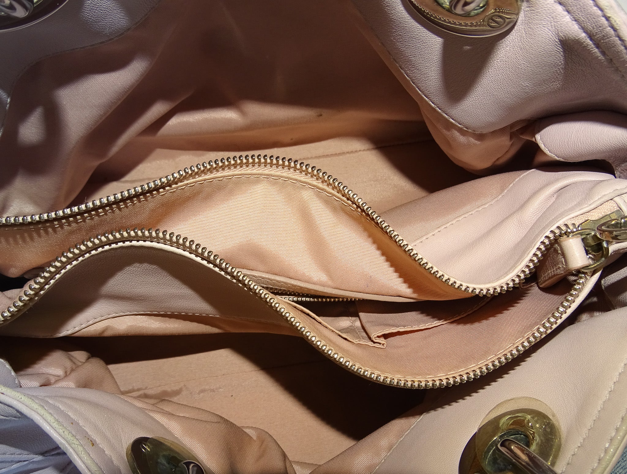 Dior Granville Polochon Bag Pale Pink with Strap - Image 13