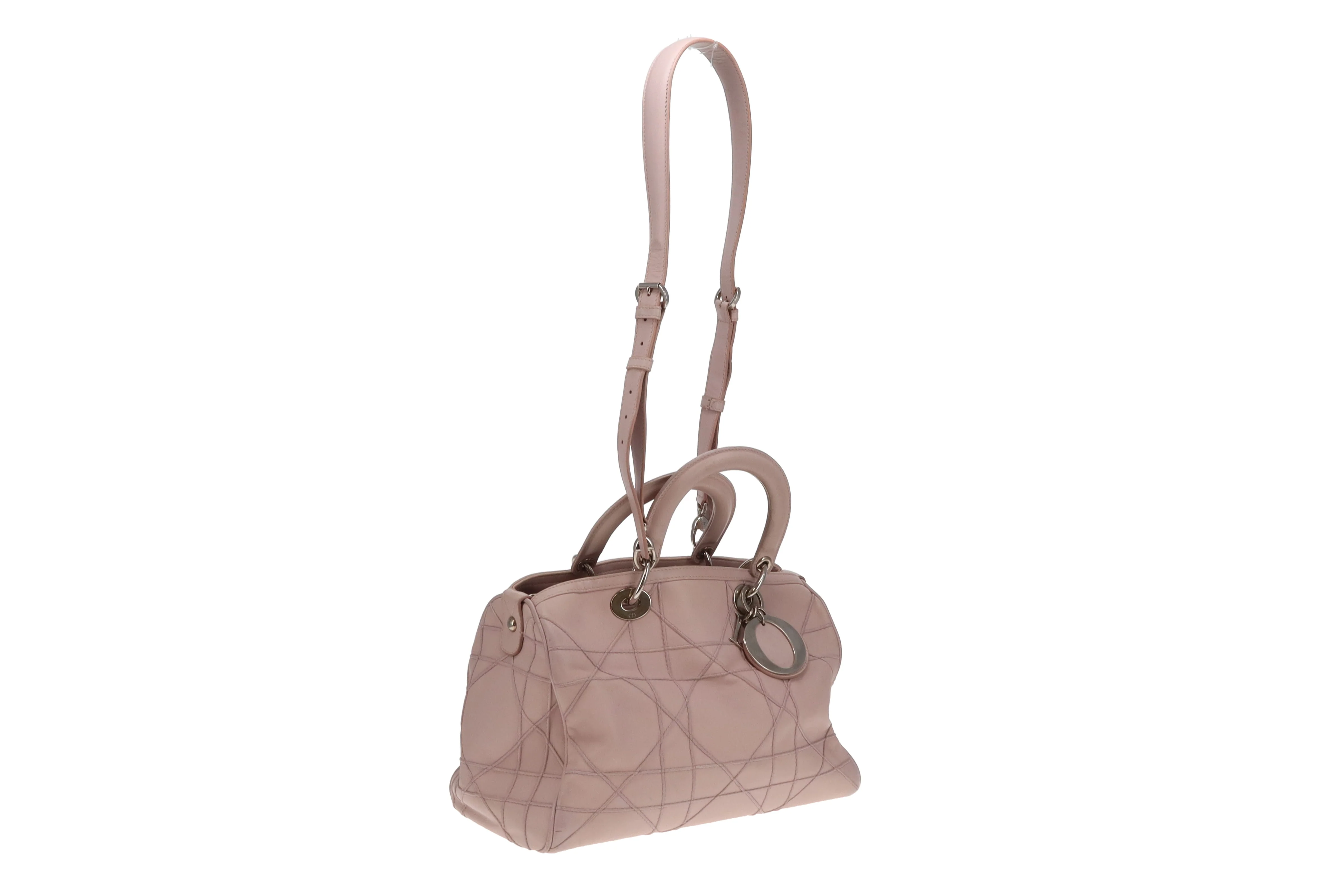Dior Granville Polochon Bag Pale Pink with Strap - Image 4