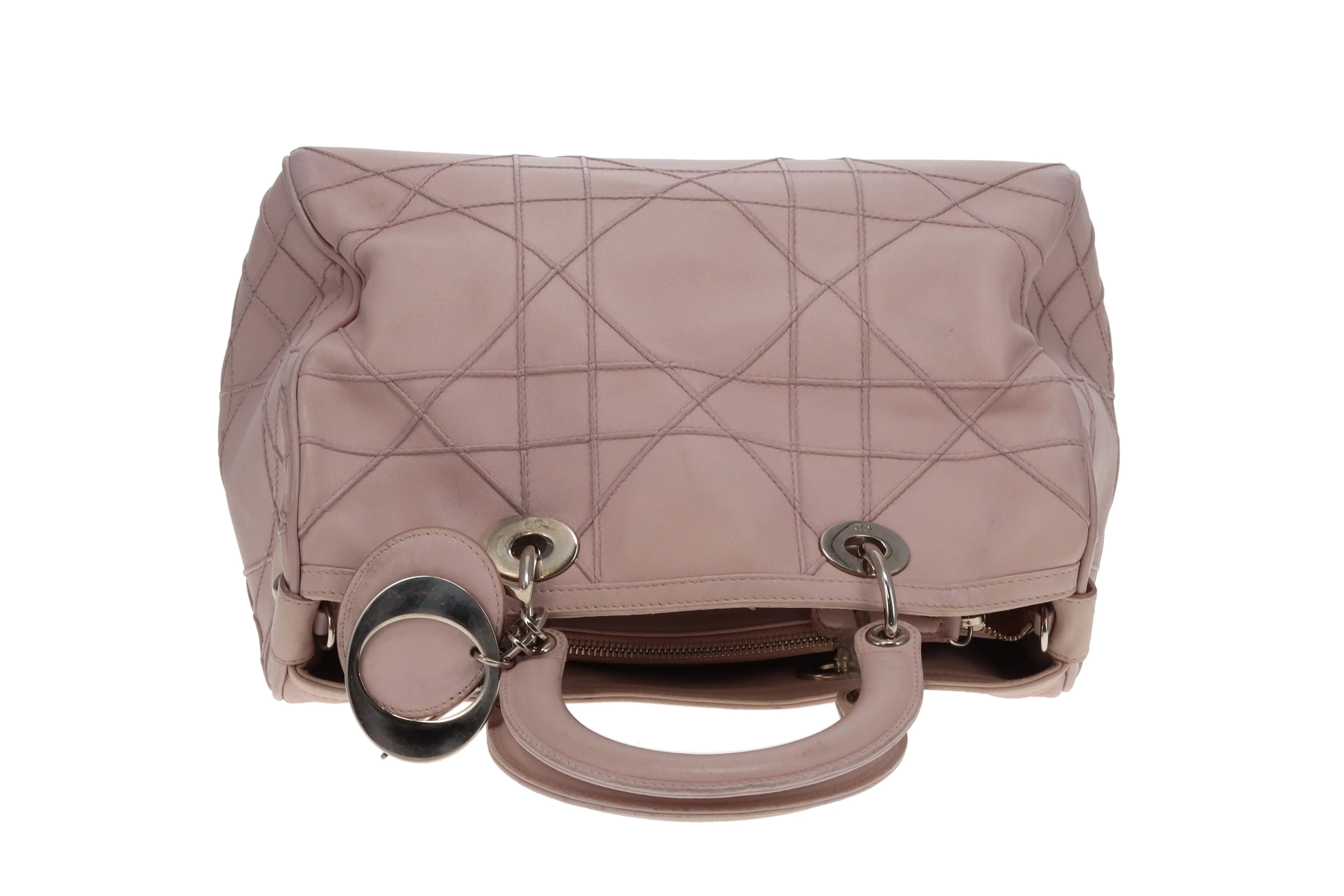 Dior Granville Polochon Bag Pale Pink with Strap - Image 8