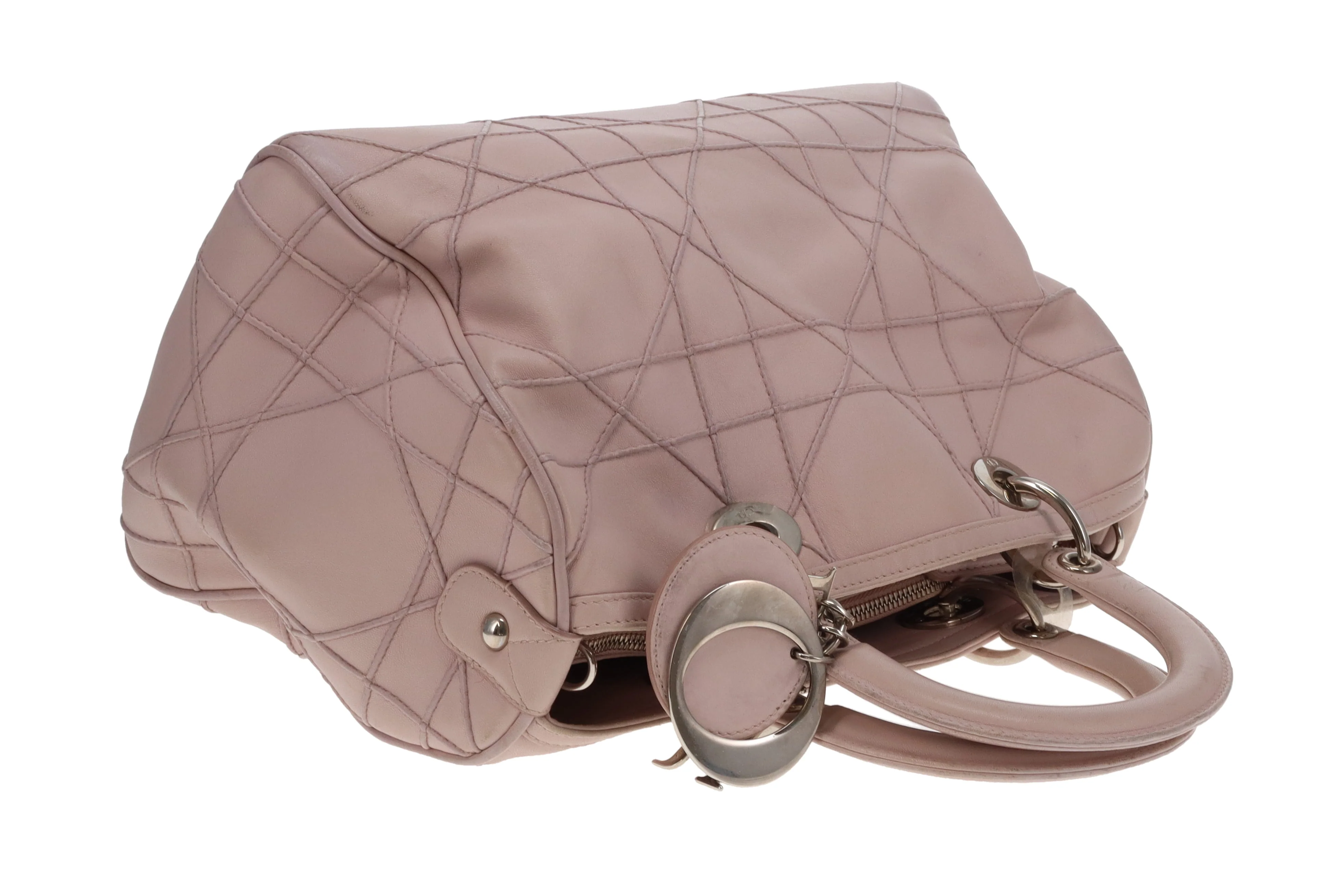Dior Granville Polochon Bag Pale Pink with Strap - Image 9