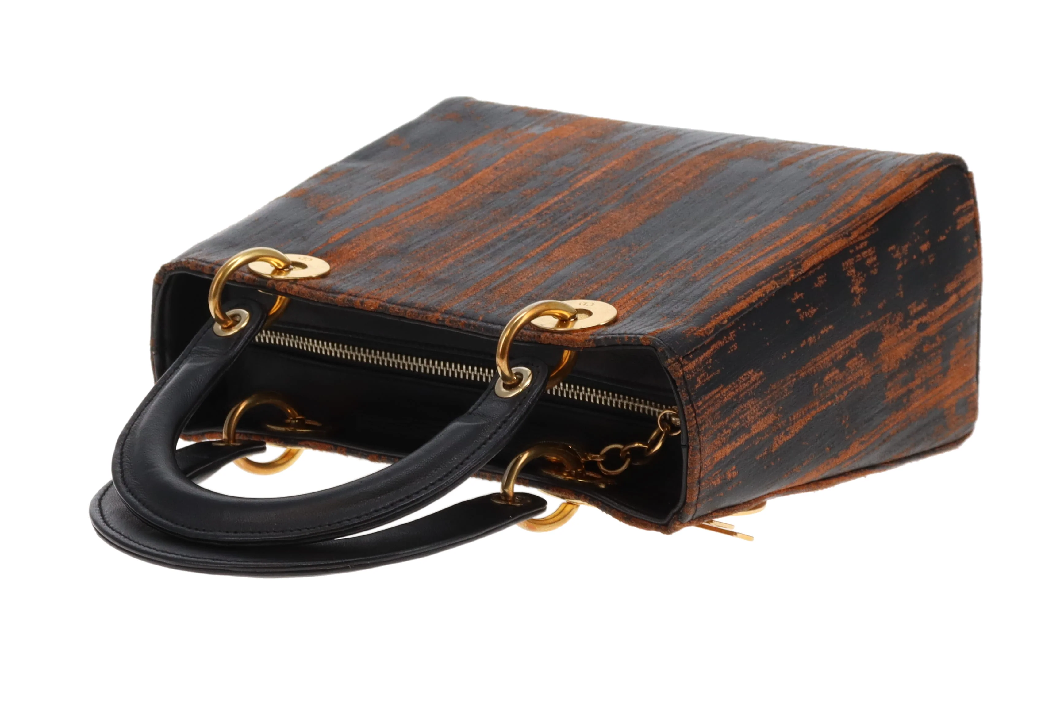 Dior Lady Dior Medium Painted Finish Vintage - Image 11