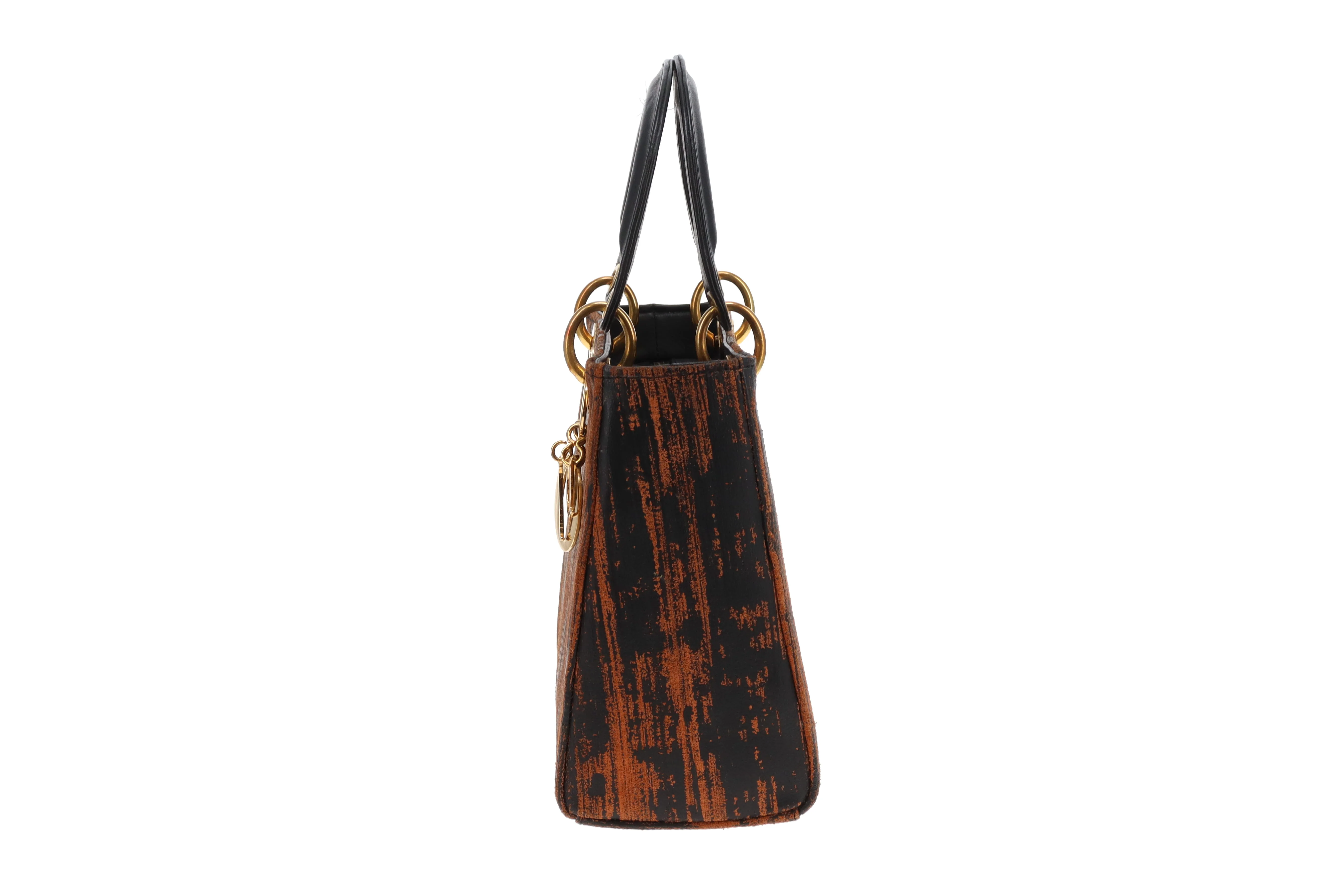 Dior Lady Dior Medium Painted Finish Vintage - Image 4