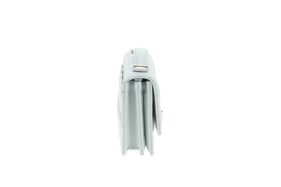 Dior My Dior Mini Bag In Cloud Blue Cannage Lambskin - Image 5