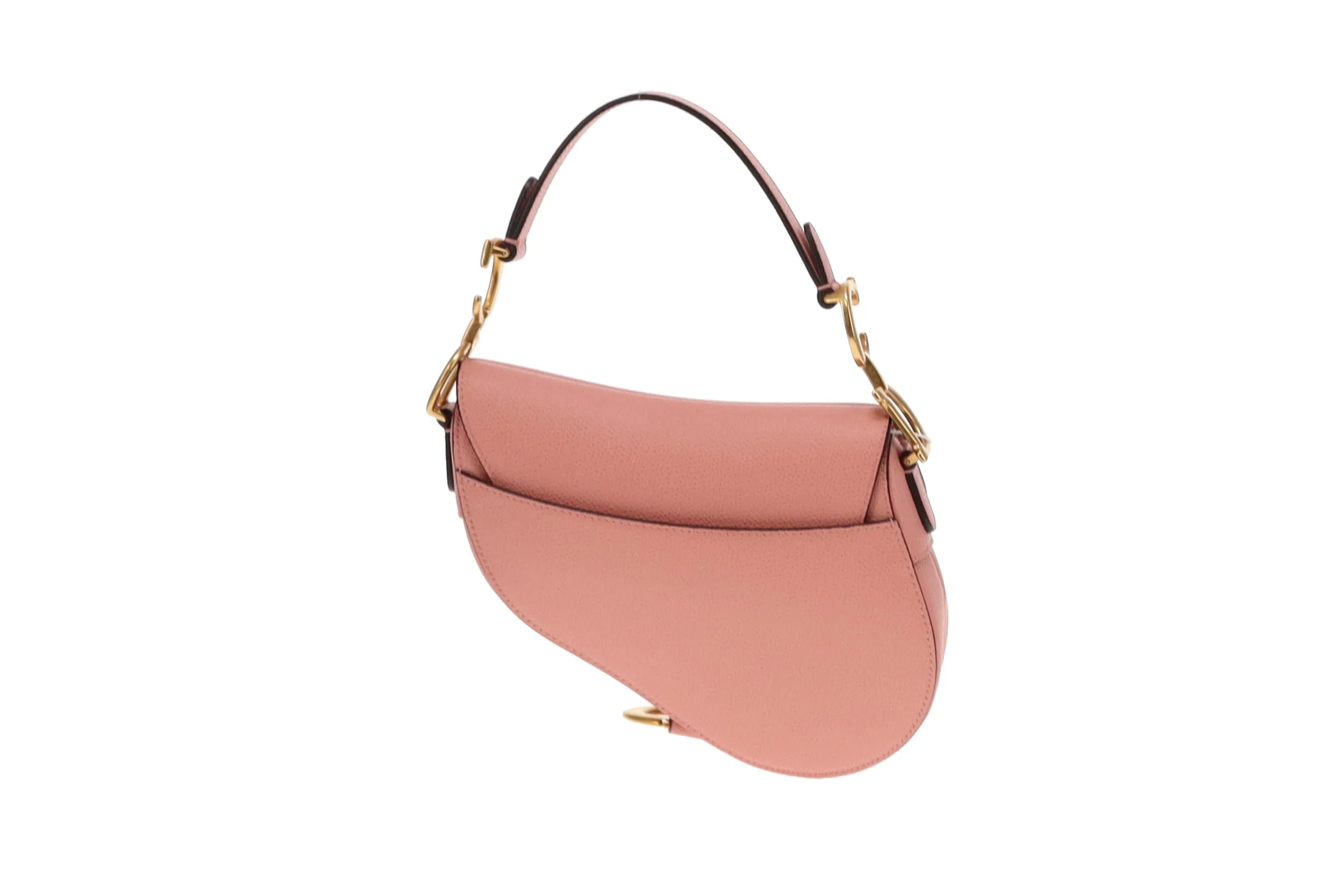 Dior Saddle Pink Leather Mini Bag GH - Image 6