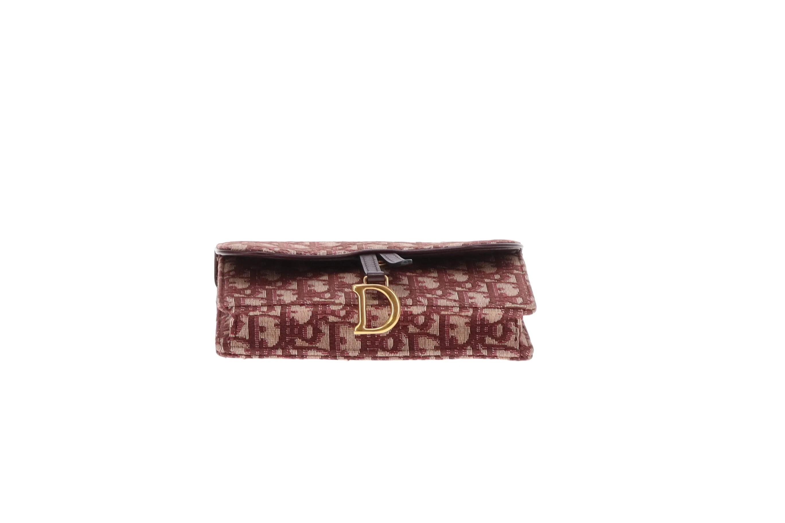 Dior Saddle Rectangle Belt Pouch Red Oblique 2019 - Image 10