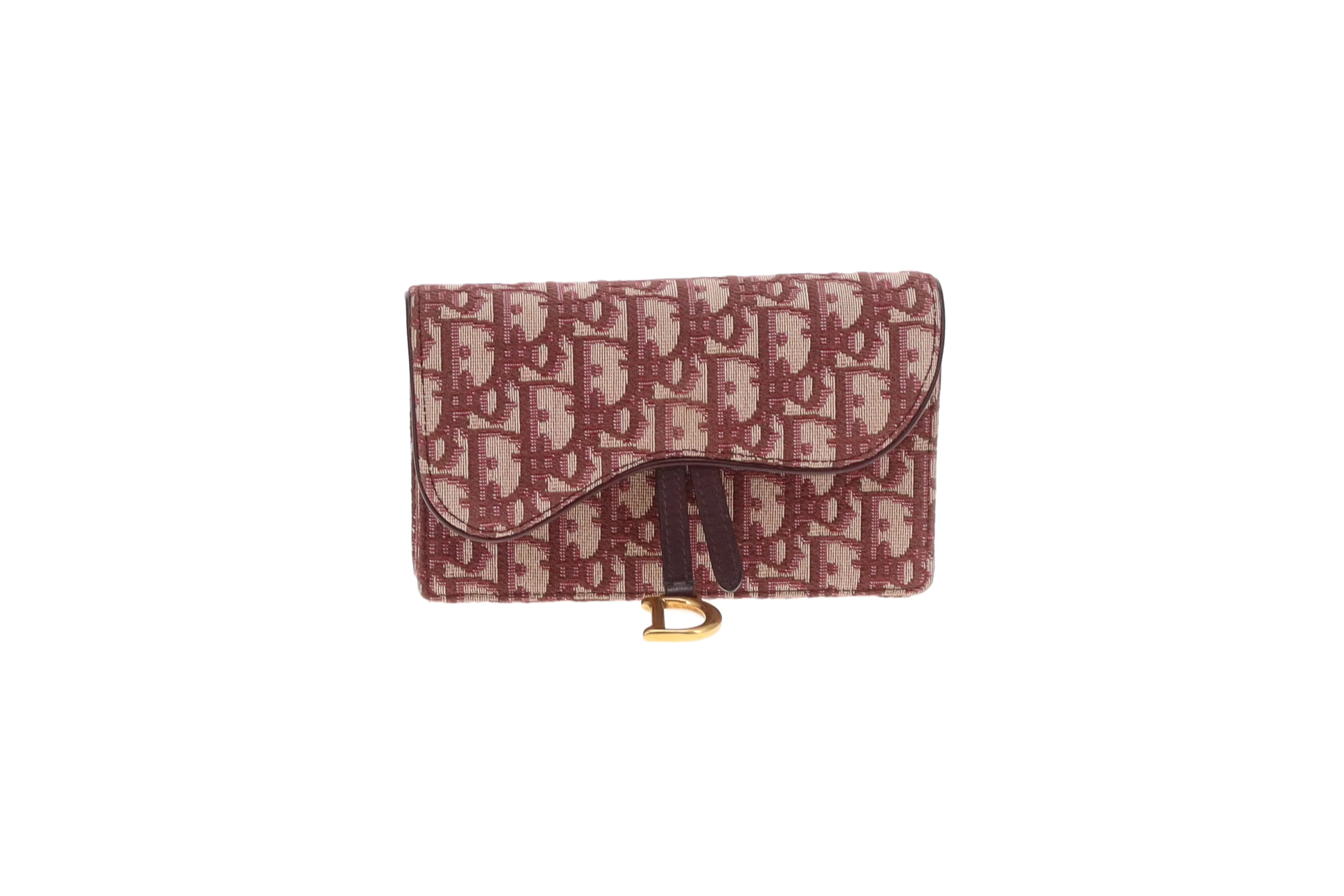 Dior Saddle Rectangle Belt Pouch Red Oblique 2019 - Image 4