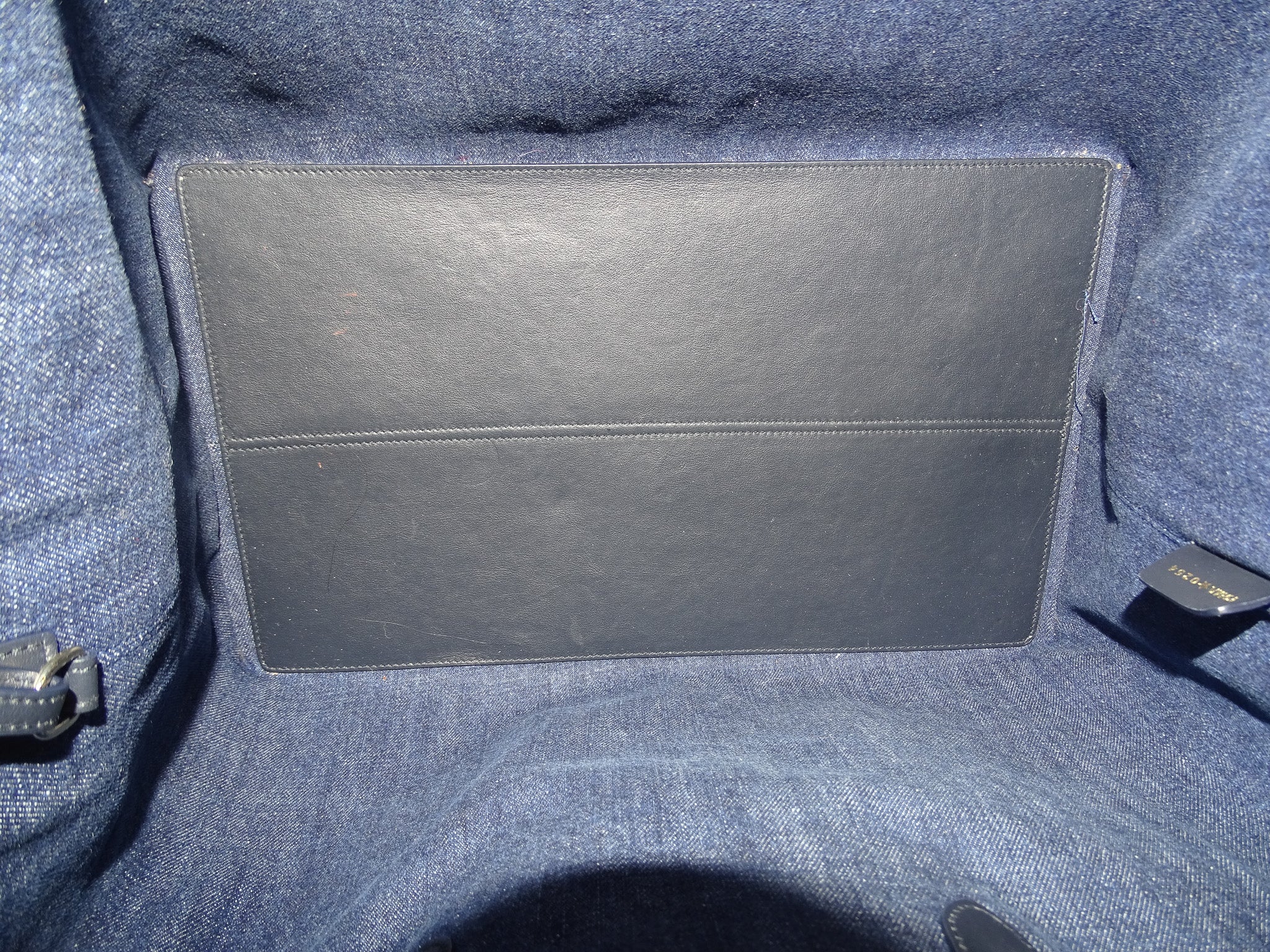 Dior Toujours Bag Large Blue Denim Oblique 2024 - Image 13