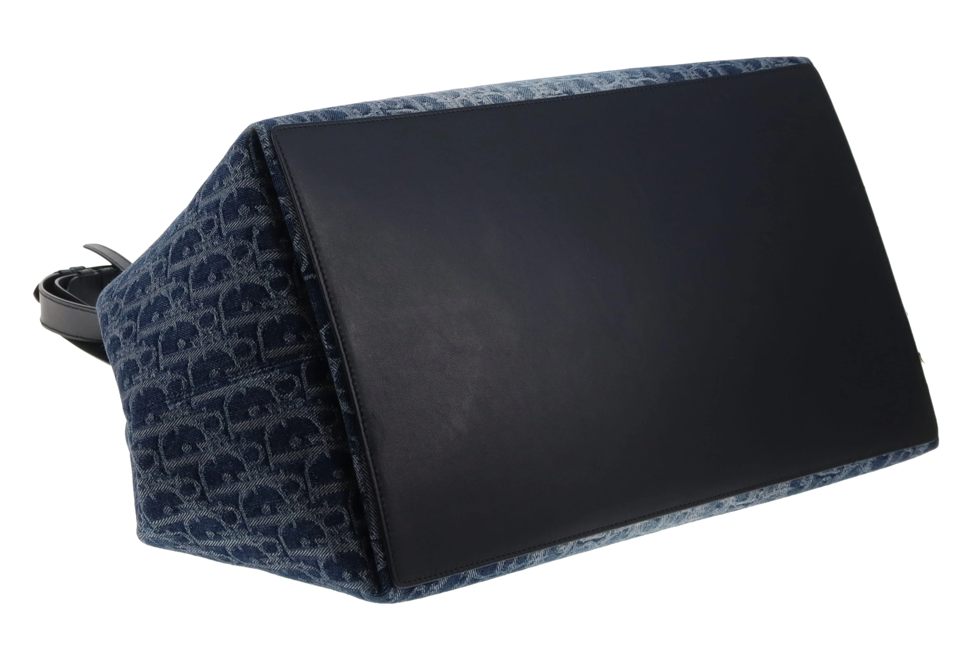 Dior Toujours Bag Large Blue Denim Oblique 2024 - Image 5
