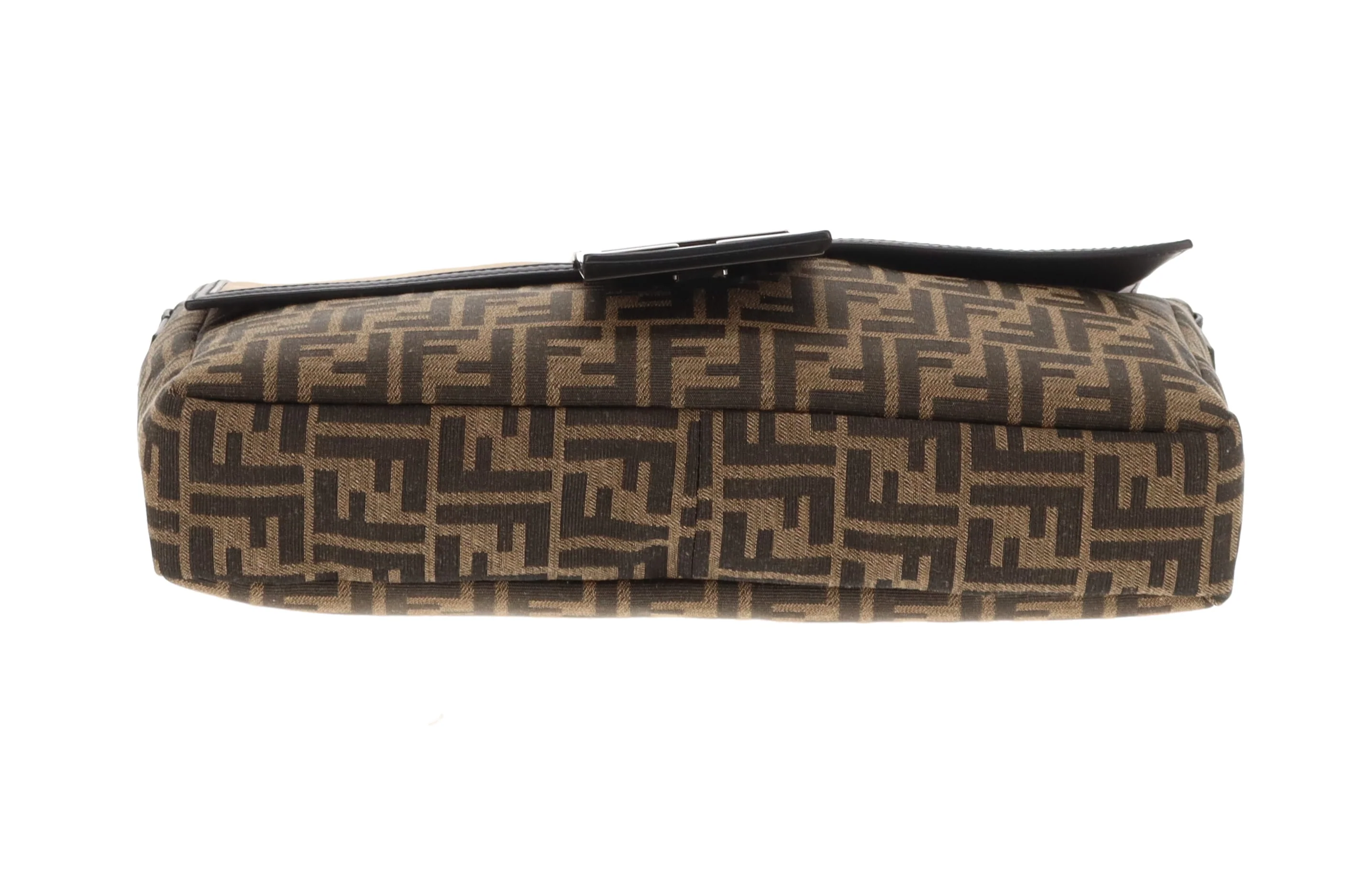 Fendi Baguette Large Convertible Belt Bag Zucca and Canvas - Image 7