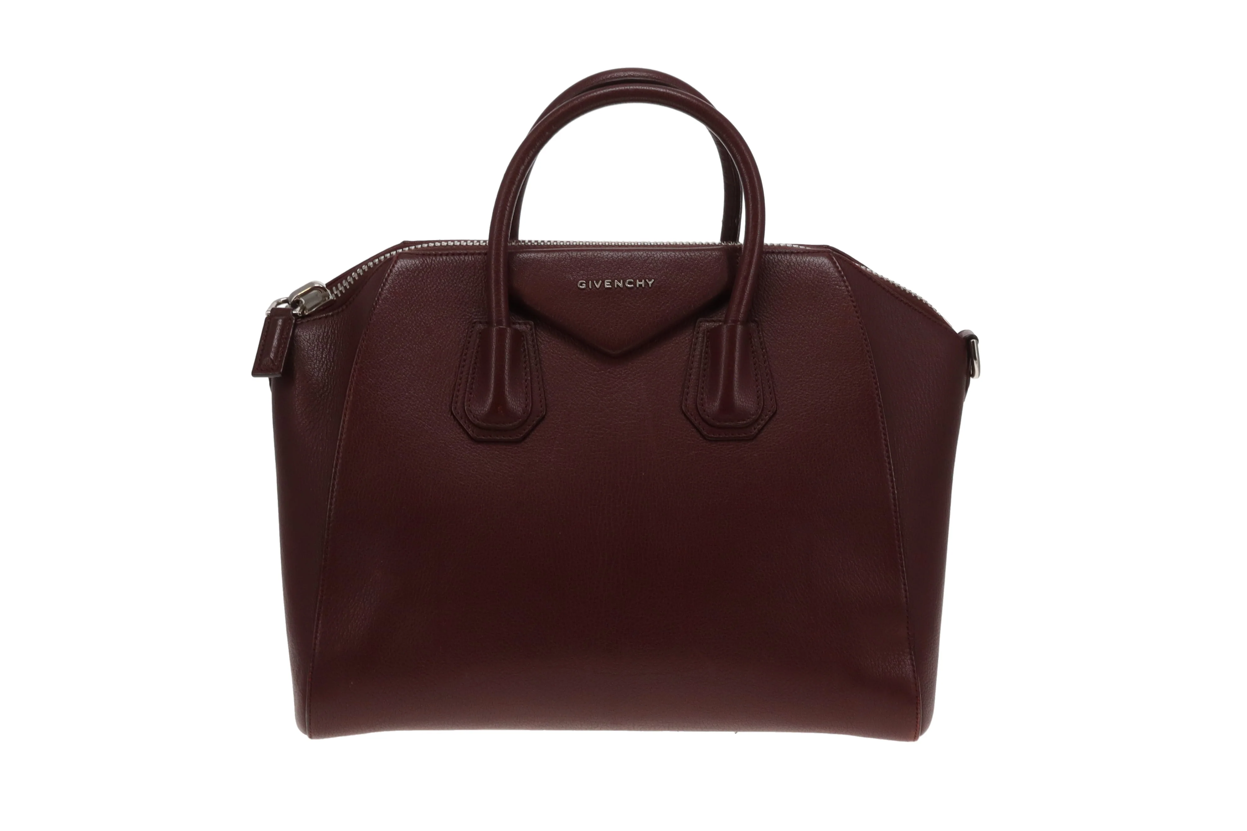 Givenchy Burgundy Leather Antigona