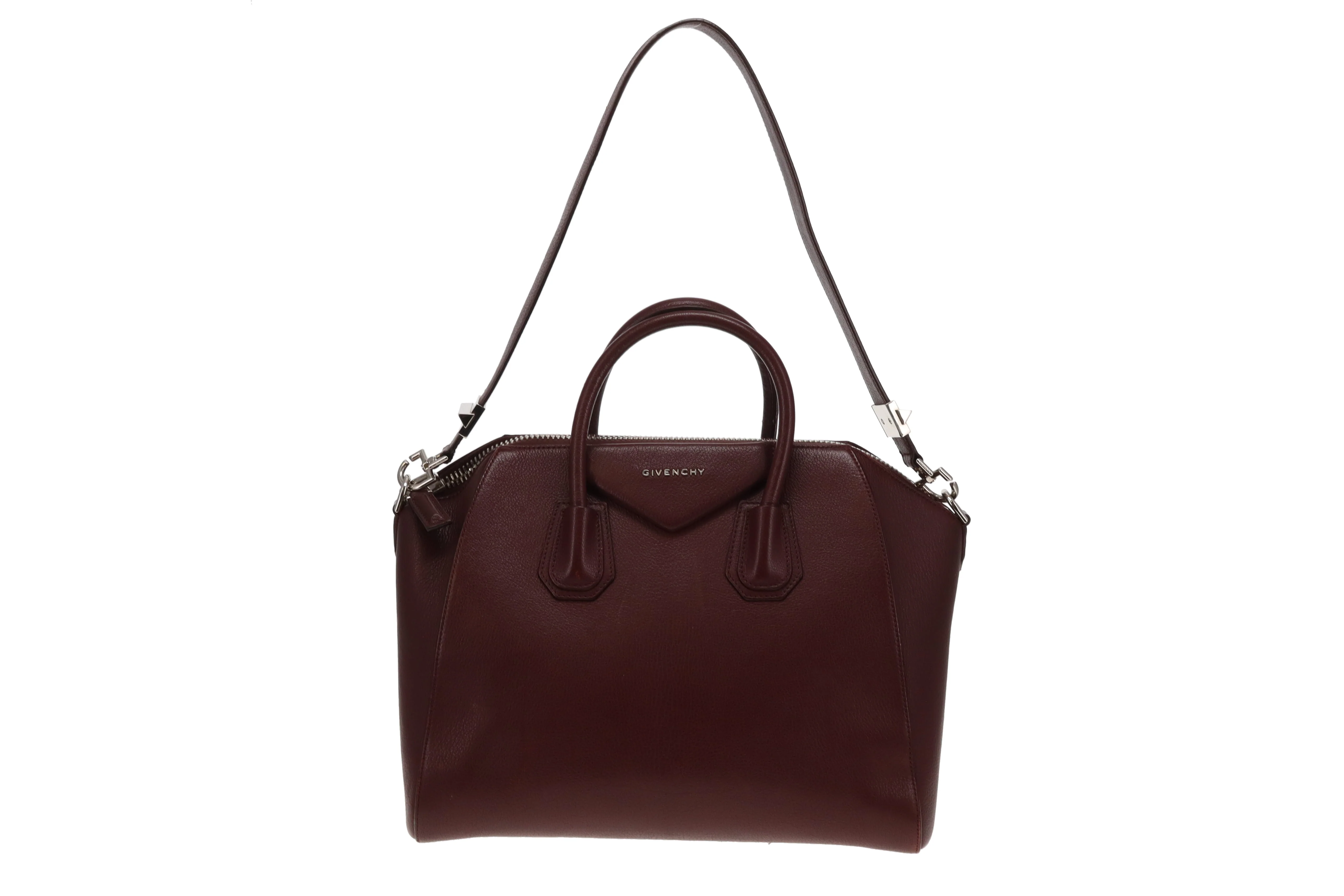 Givenchy Burgundy Leather Antigona - Image 3