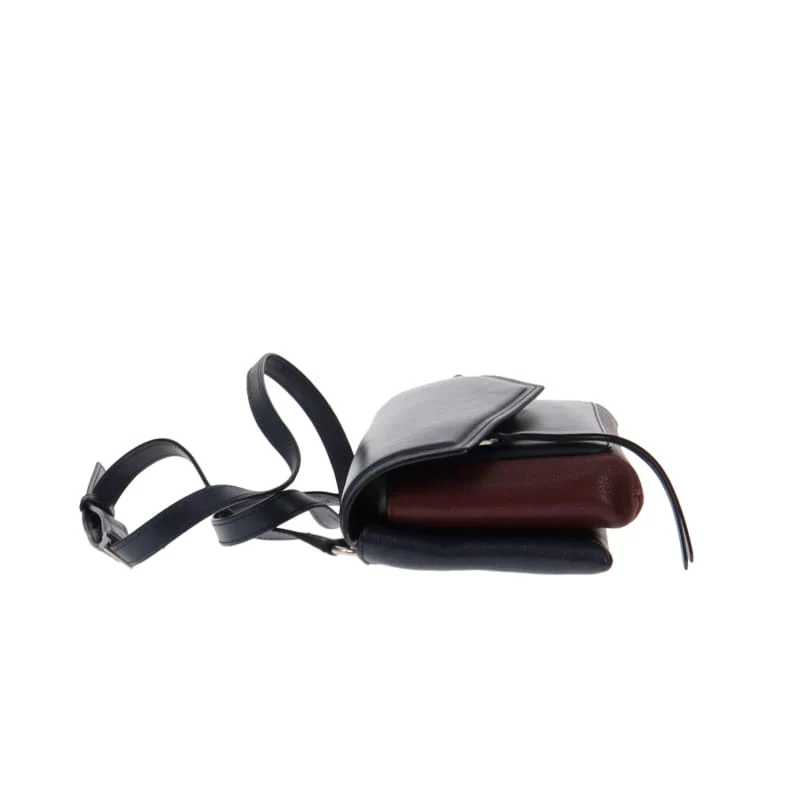 Givenchy Navy and Wine Cross Body Duetto - Image 6