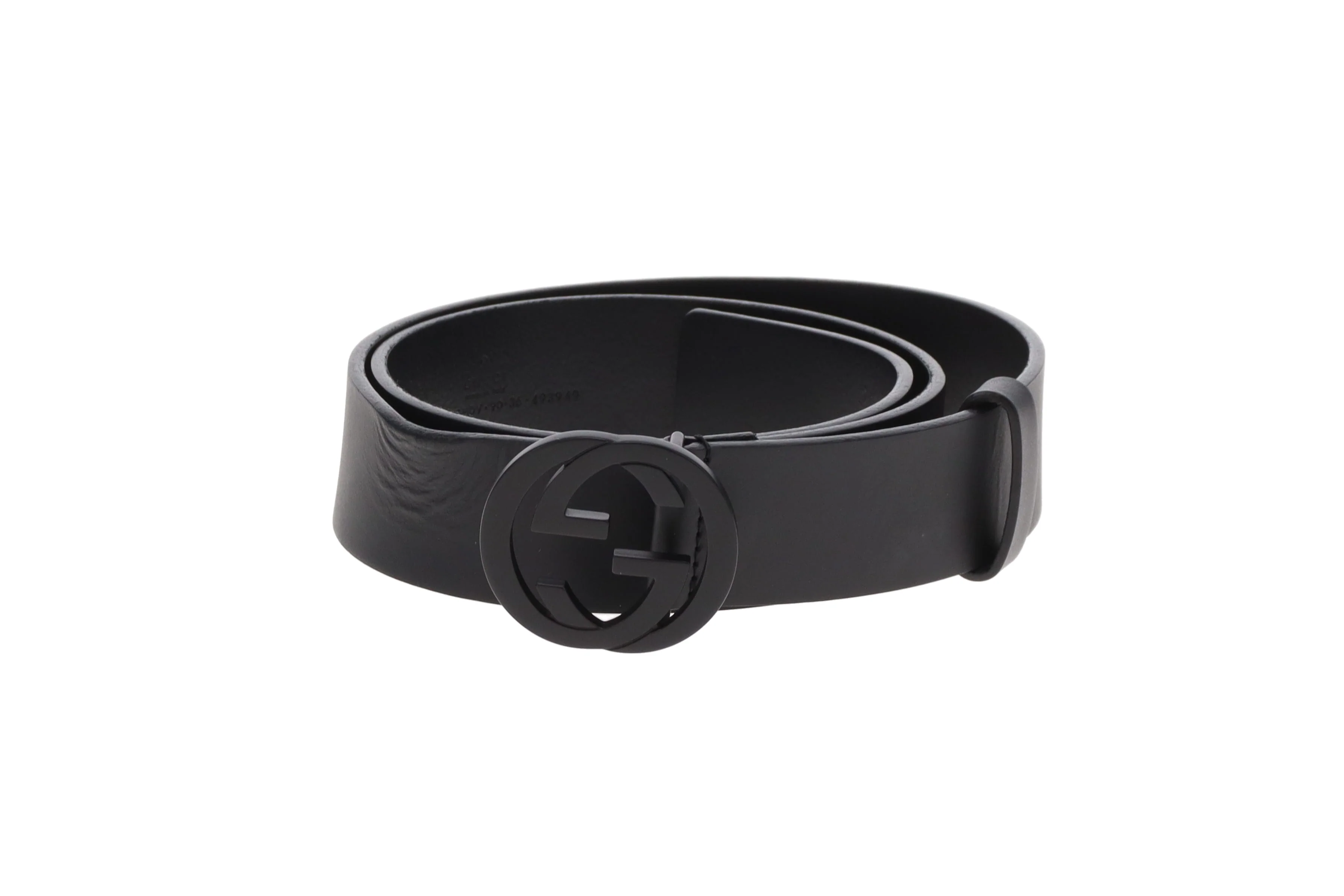 Gucci Belt All Black 90cm