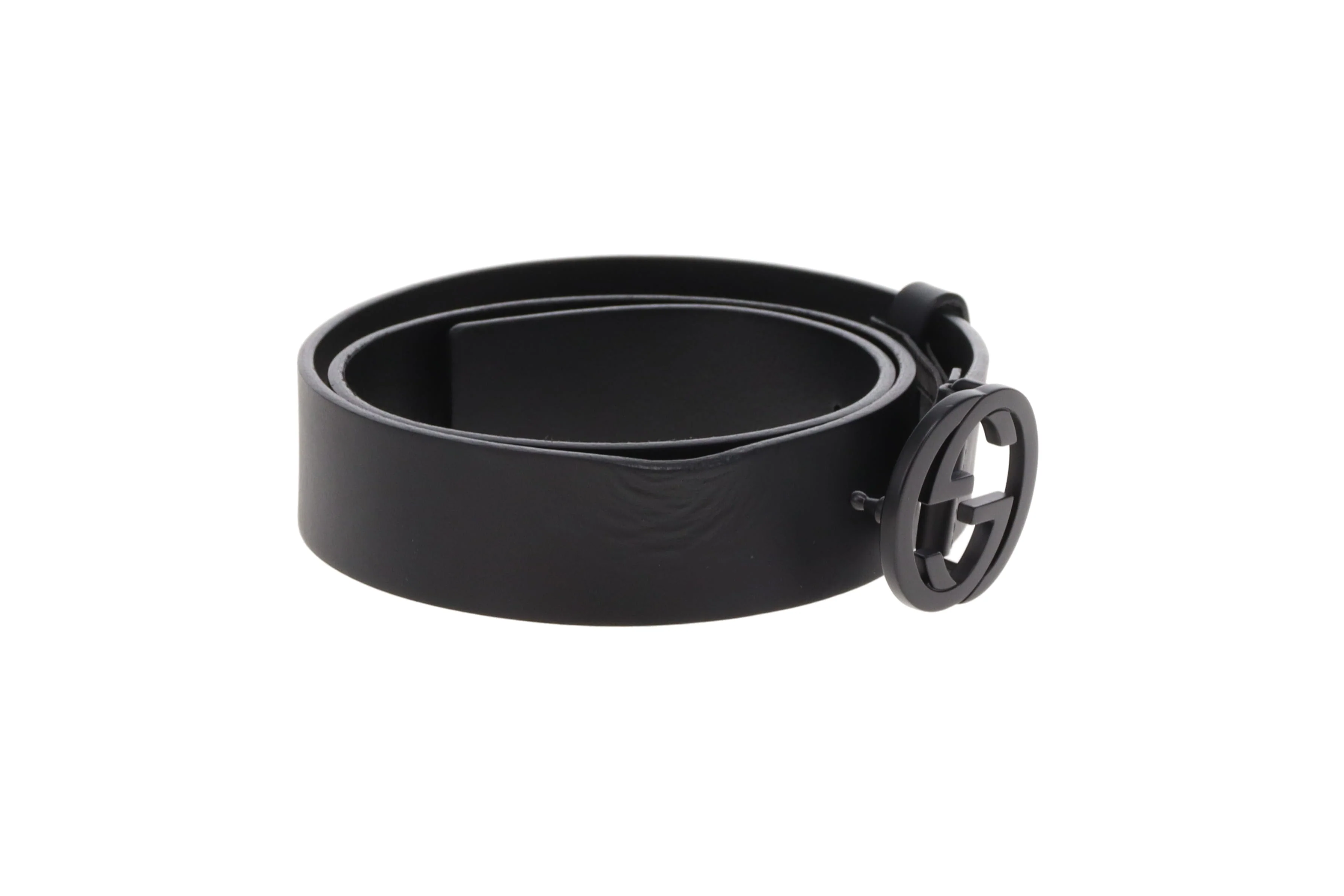 Gucci Belt All Black 90cm - Image 2
