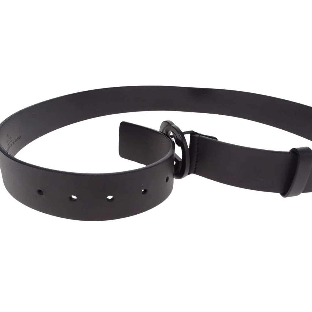 Gucci Belt All Black 90cm - Image 7