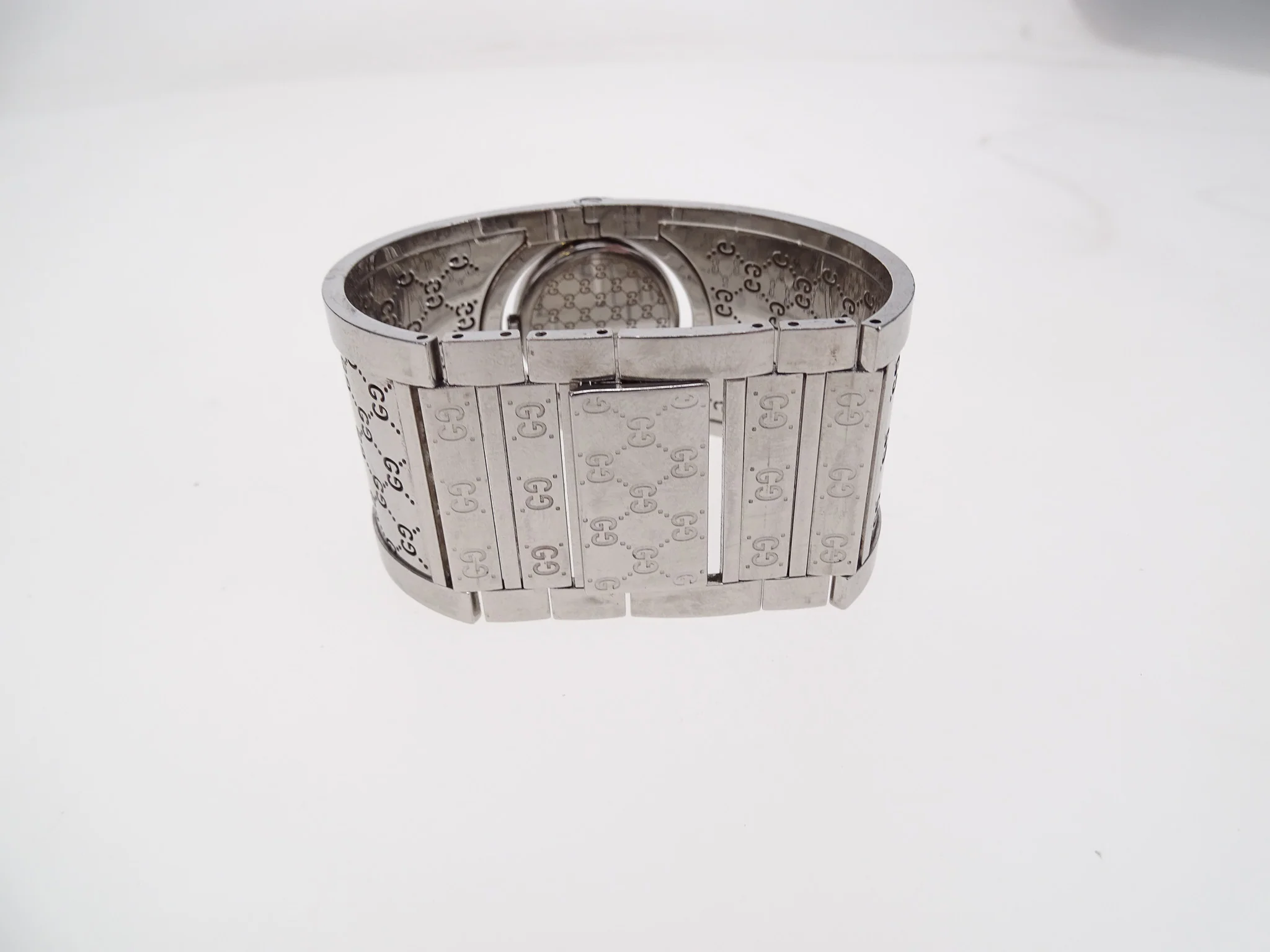Gucci GG Silver Bracelet Watch - Image 4