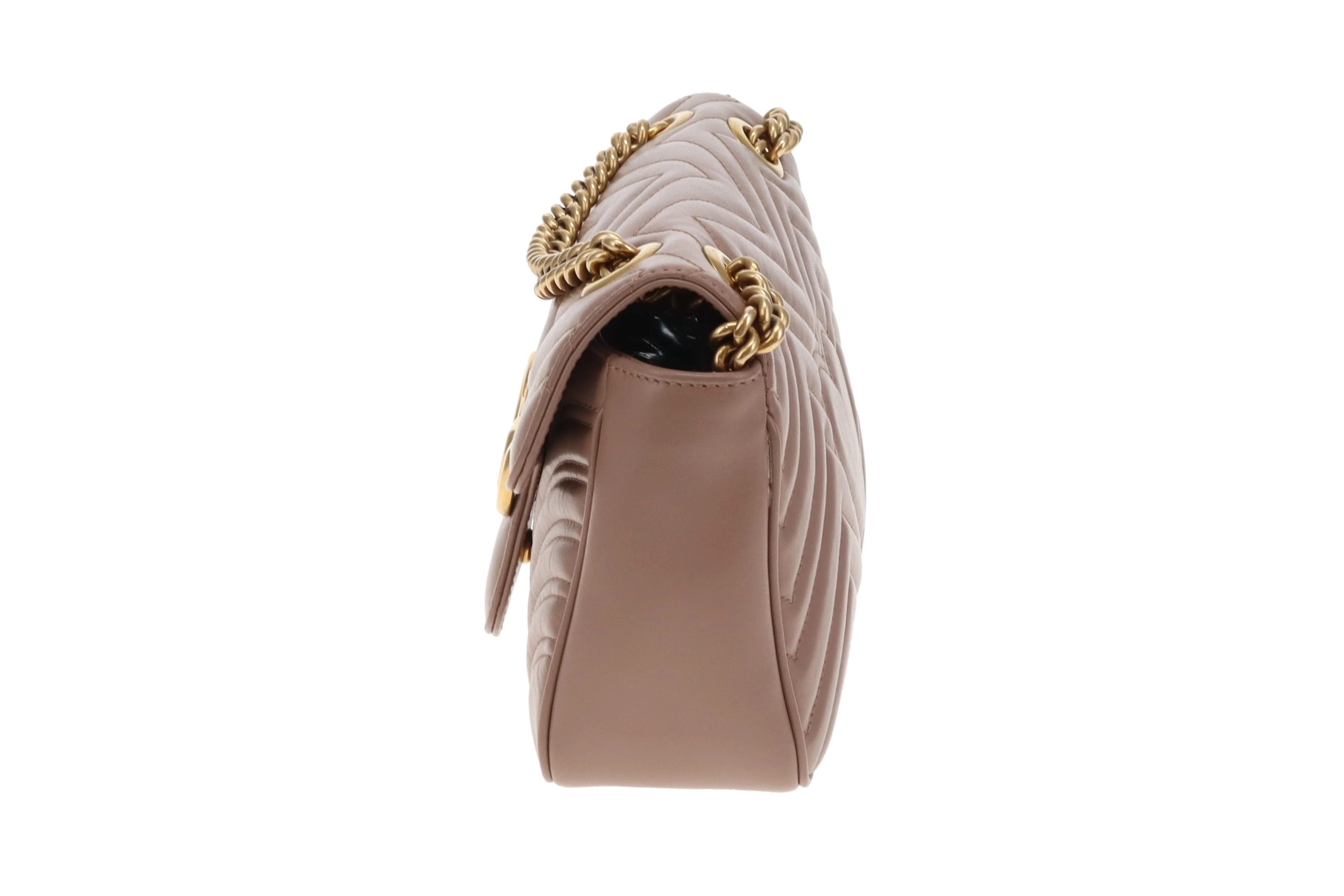 Gucci Marmont Medium Shoulder Bag Dusty Pink - Image 8