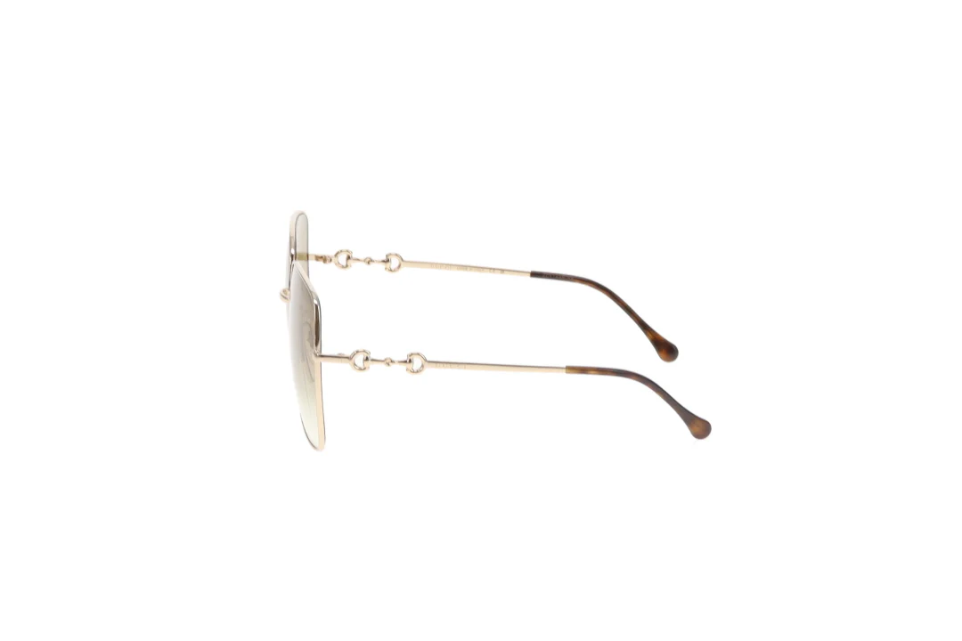 Gucci Rectangle Sunglasses Large Lens Horsebit Arms GG0879S - Image 7