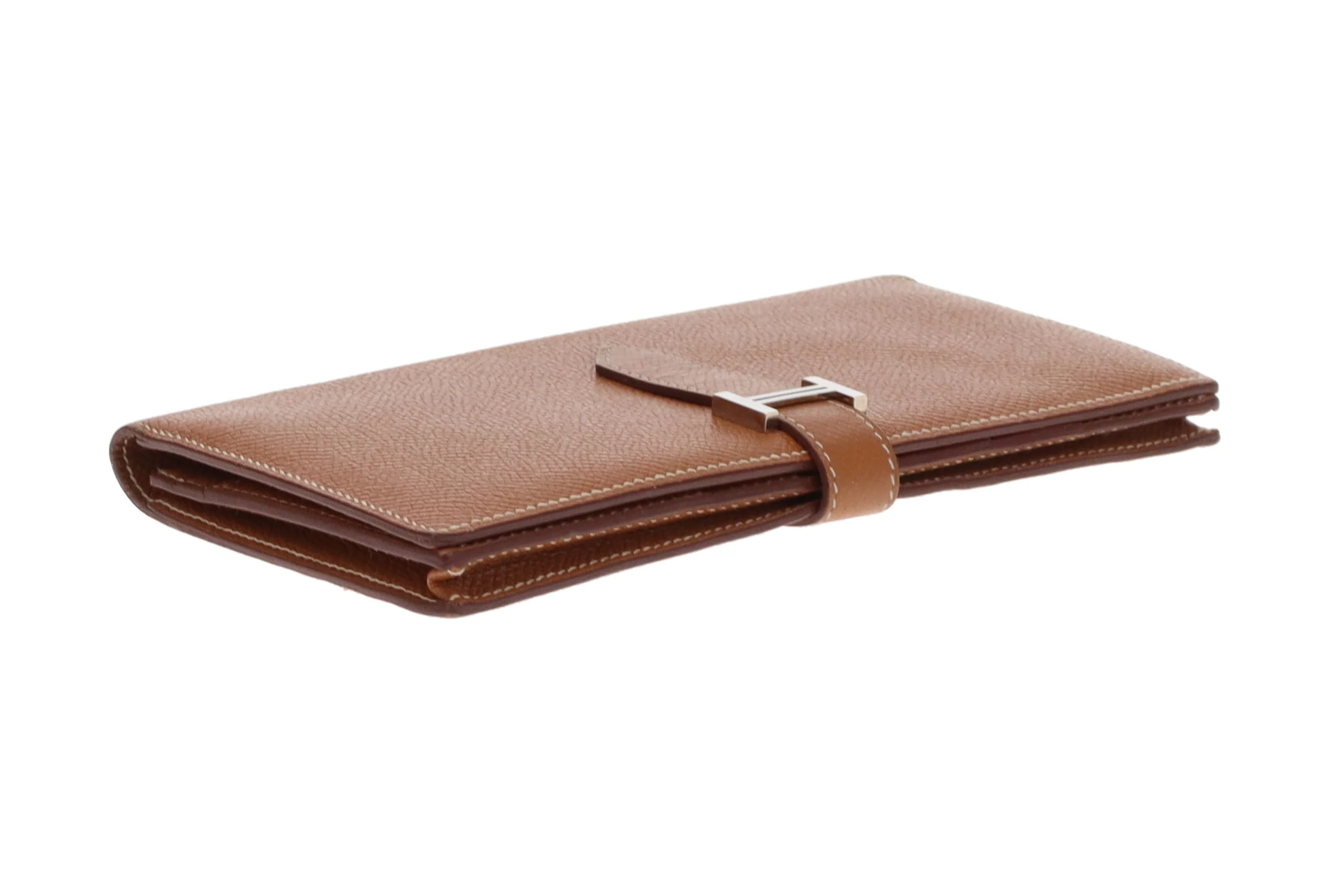 Hermes Bearn Wallet Gold Epsom PHW 2017 - Image 5
