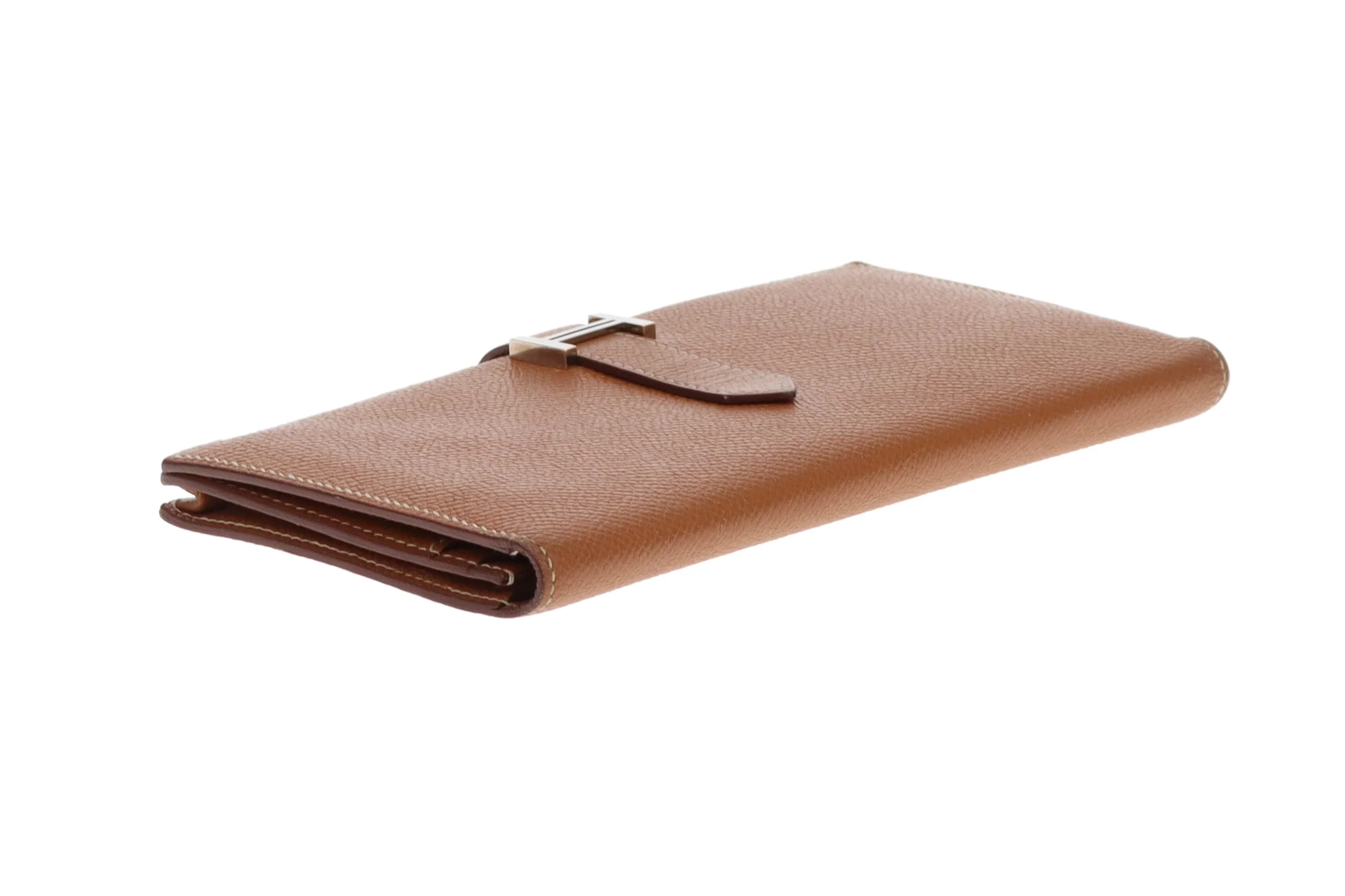 Hermes Bearn Wallet Gold Epsom PHW 2017 - Image 7