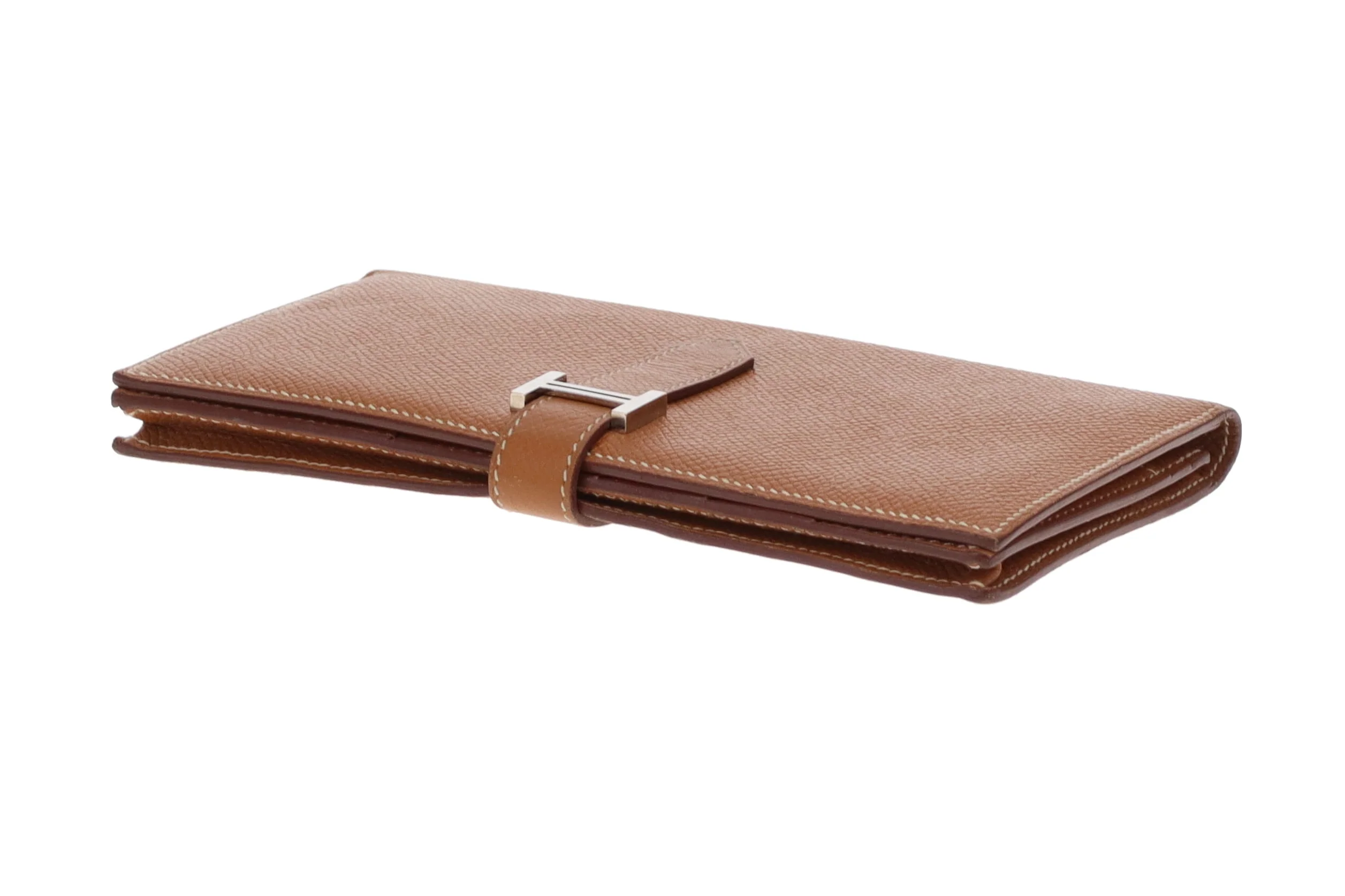 Hermes Bearn Wallet Gold Epsom PHW 2017 - Image 8