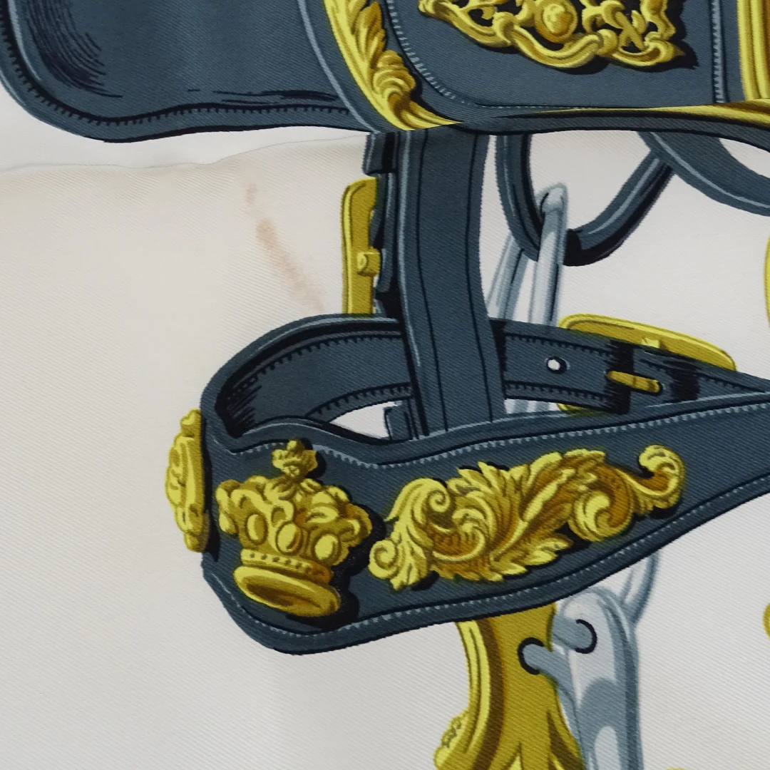 Hermes Brides de Gala 100% Silk Scarf 90 - Image 5