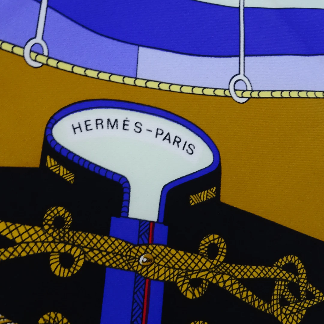 Hermes Circus 100% Silk Scarf 90 - Image 12