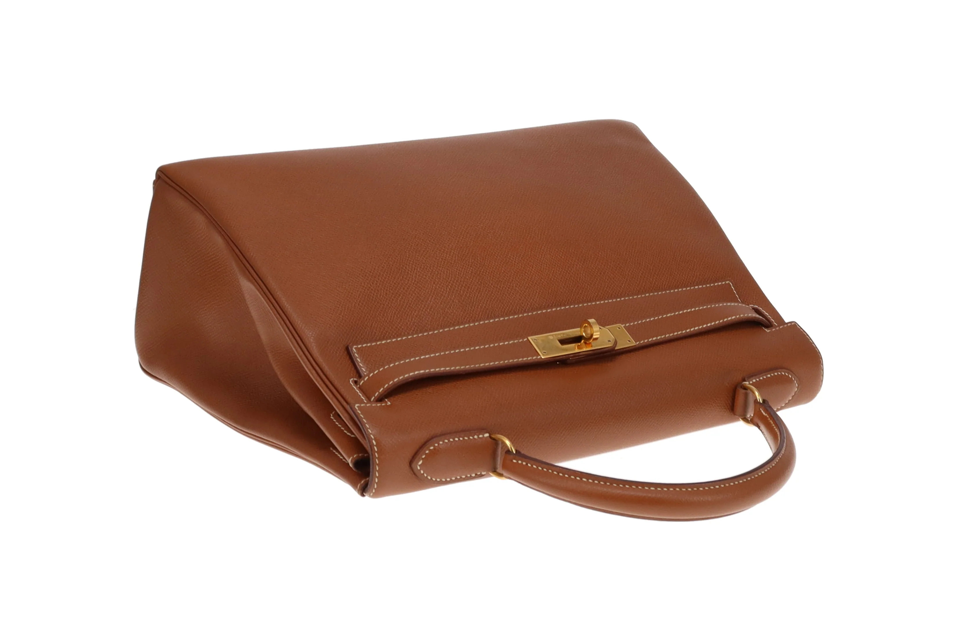 Hermes Kelly 32 Retourne Gold Courcheval GHW 1995 - Image 10