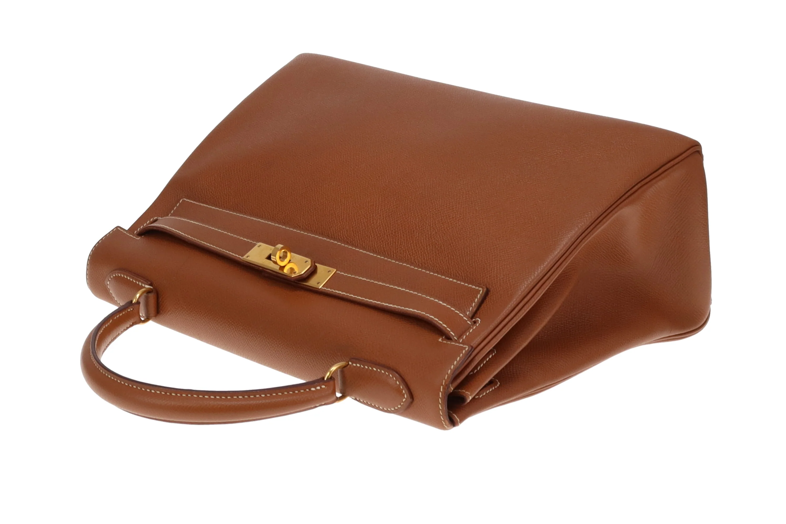 Hermes Kelly 32 Retourne Gold Courcheval GHW 1995 - Image 13