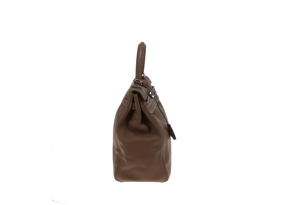 Hermes Kelly 35 Etoupe Swift PHW 2000 - Image 12