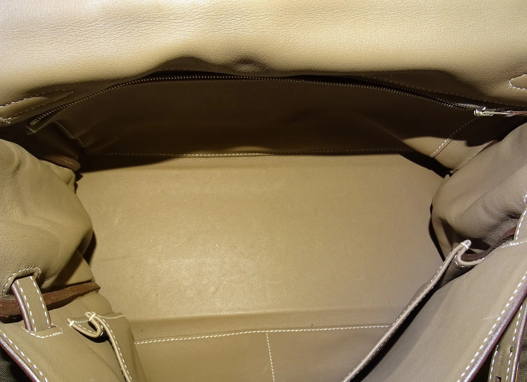 Hermes Kelly 35 Etoupe Swift PHW 2000 - Image 15