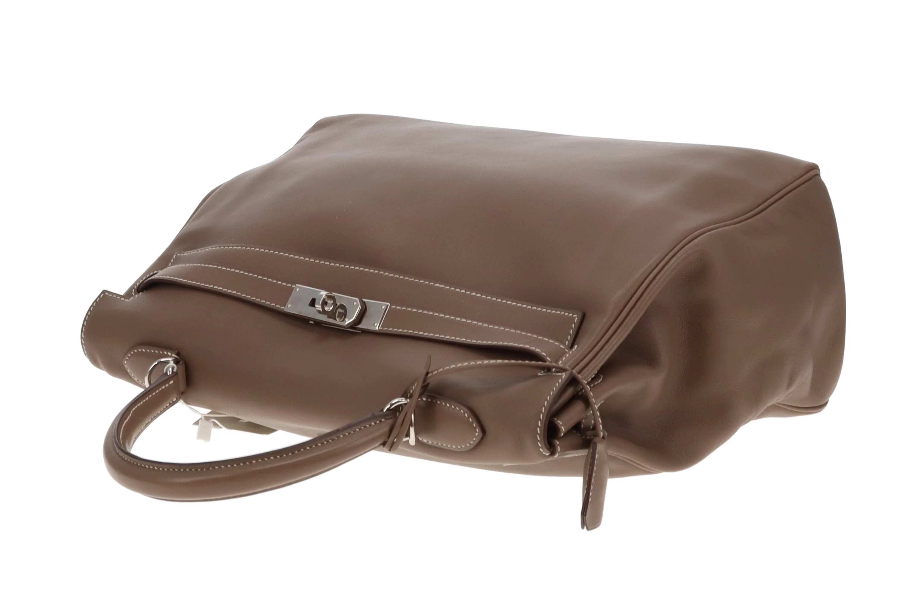 Hermes Kelly 35 Etoupe Swift PHW 2000 - Image 9