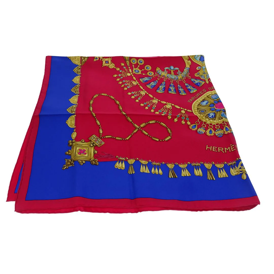 Hermes Parures des Sables Scarf 90 100% Silk - Image 3