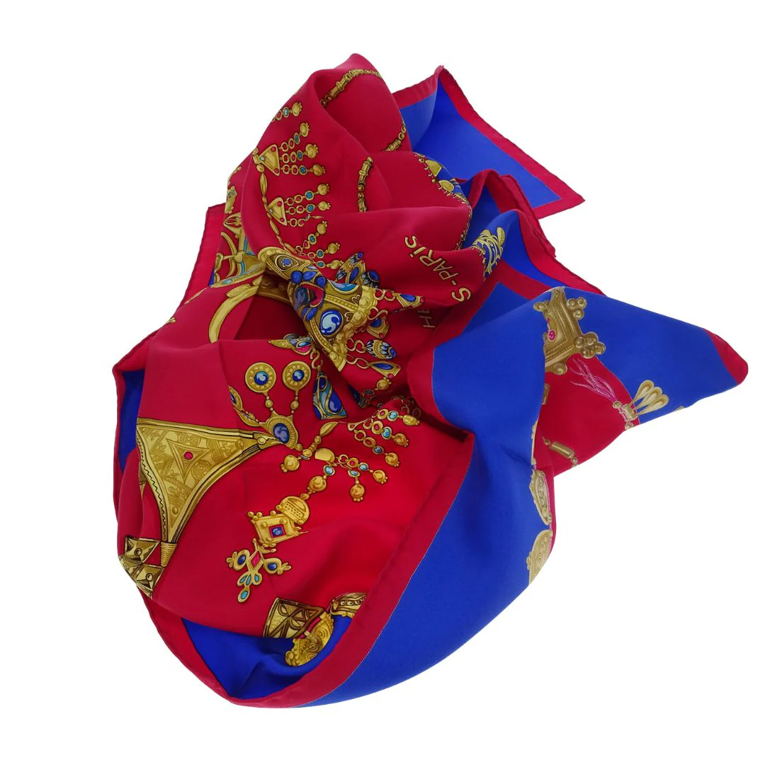 Hermes Parures des Sables Scarf 90 100% Silk - Image 4