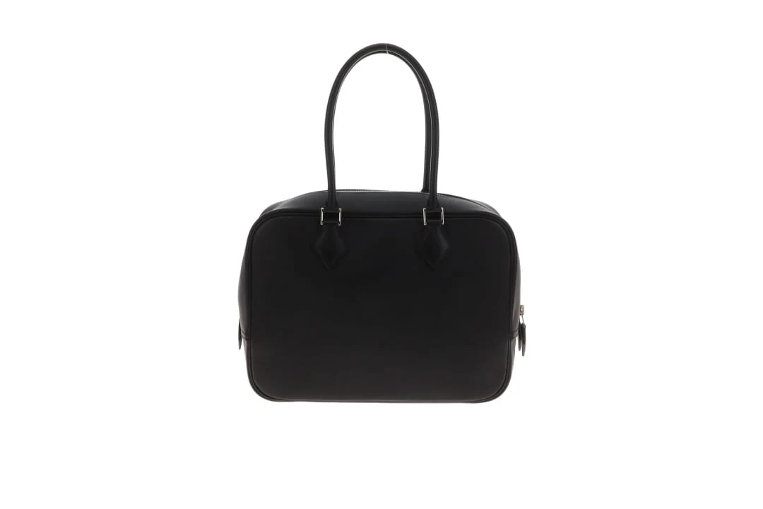 Hermes Plume 28 Black Swift PHW 2014