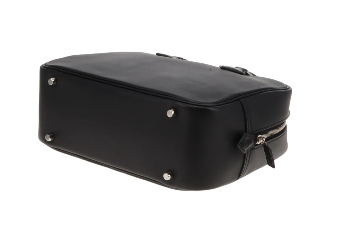 Hermes Plume 28 Black Swift PHW 2014 - Image 11