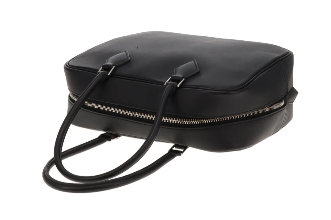 Hermes Plume 28 Black Swift PHW 2014 - Image 13