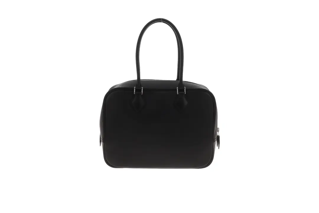 Hermes Plume 28 Black Swift PHW 2014 - Image 3