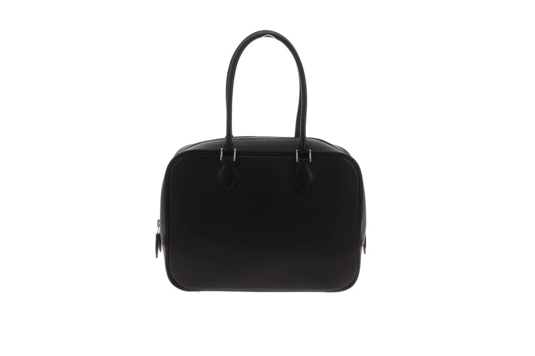 Hermes Plume 28 Black Swift PHW 2014 - Image 6
