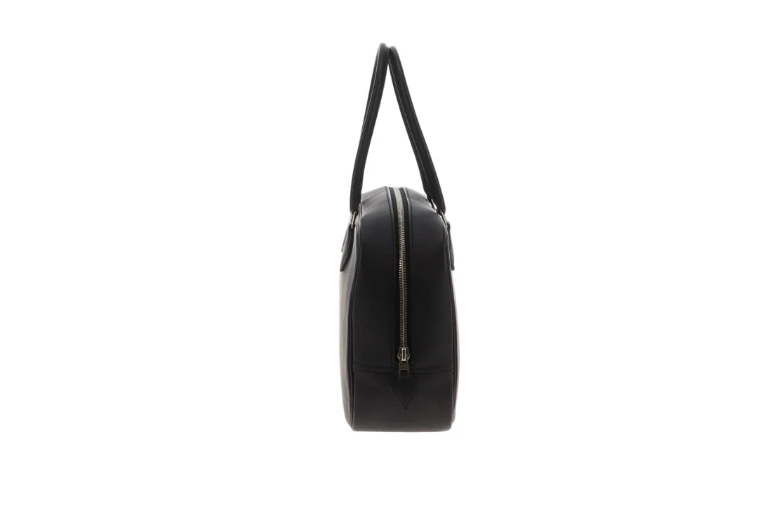 Hermes Plume 28 Black Swift PHW 2014 - Image 7