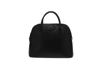 Hermes Vintage Ardennes Leather Black Bolide - Image 3