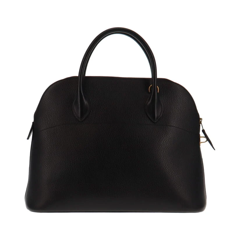 Hermes Vintage Ardennes Leather Black Bolide - Image 6