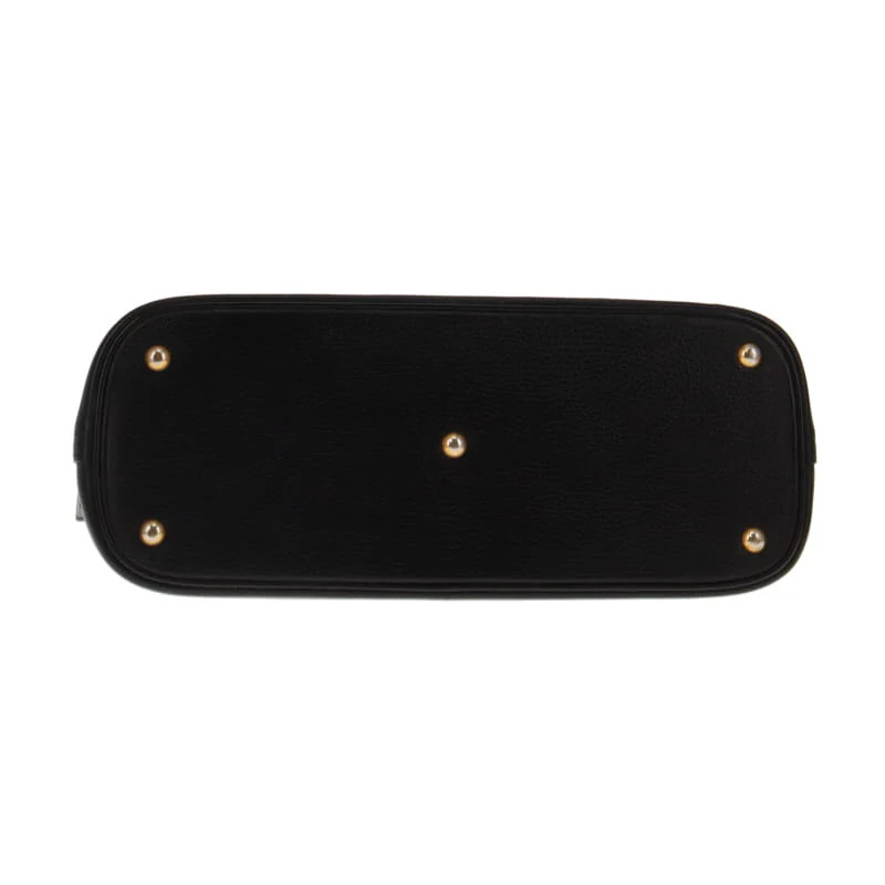 Hermes Vintage Ardennes Leather Black Bolide - Image 8