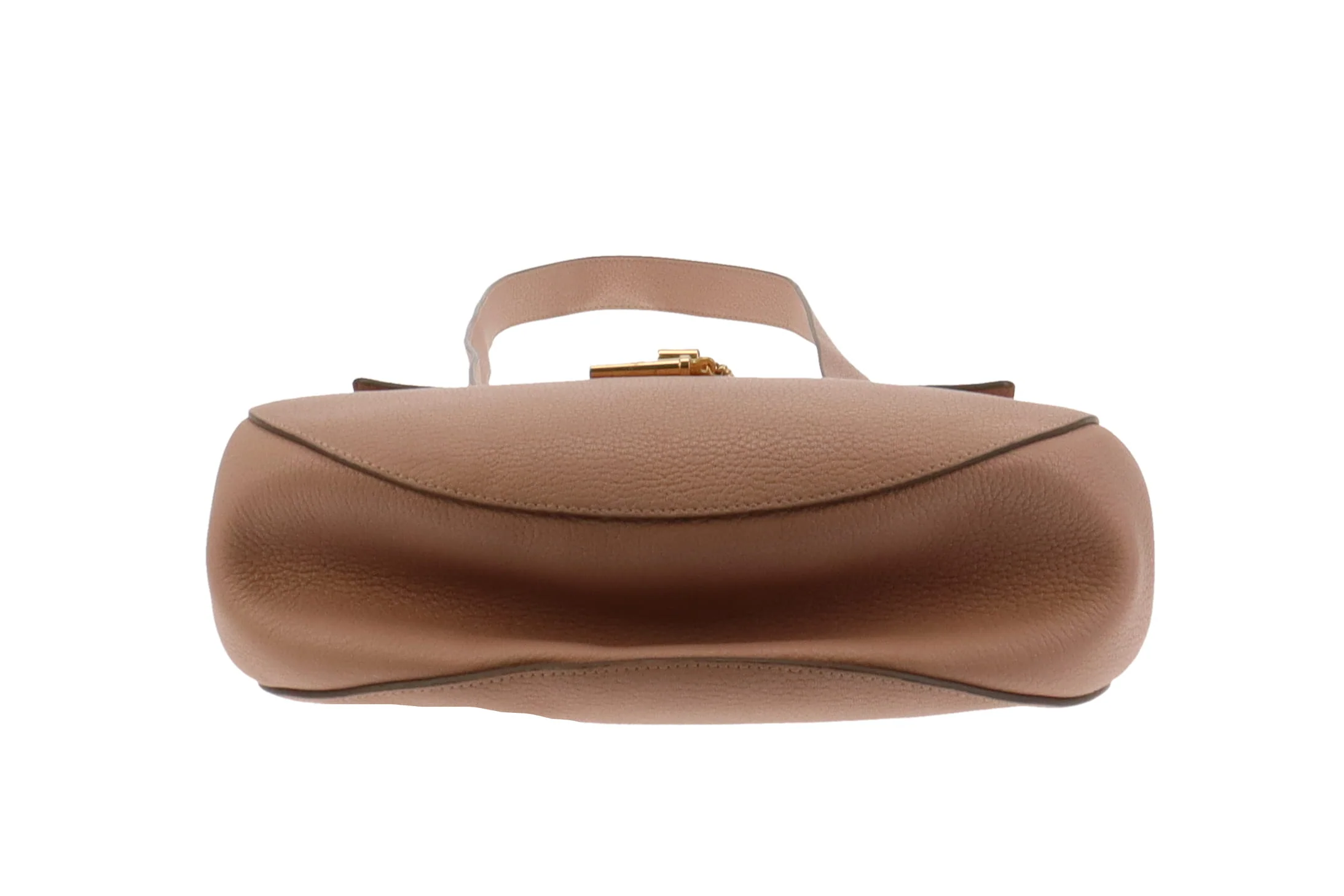 Chloe Large grained Calfskin Leather Drew Plaster Pink - Image 7