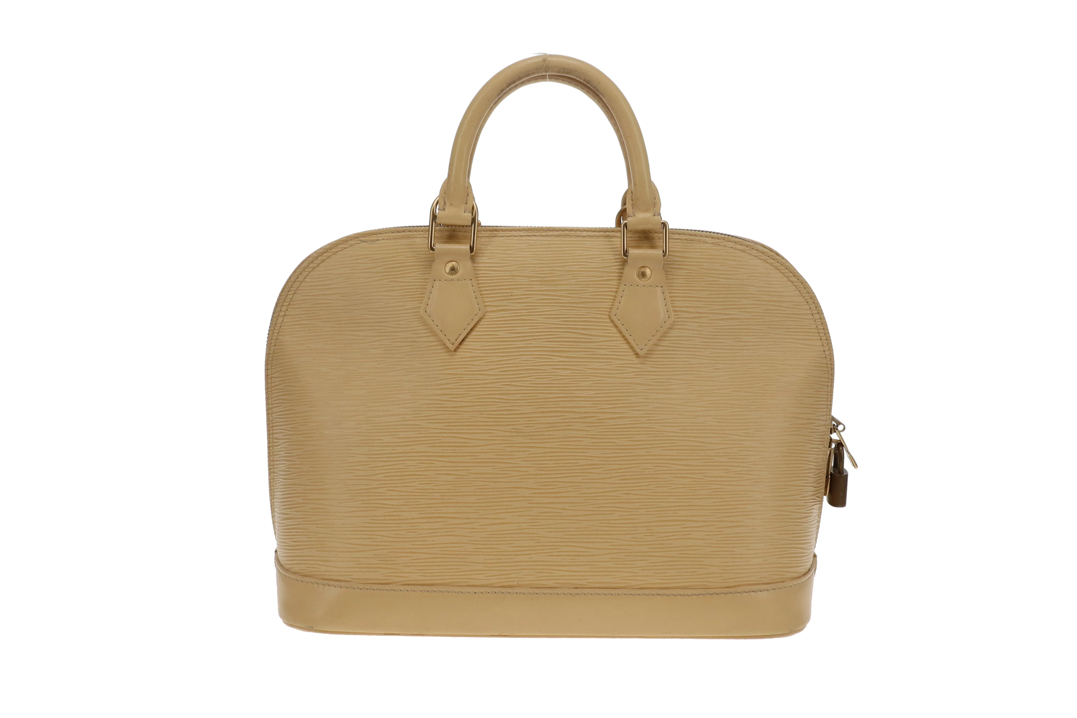 Louis Vuitton Alma PM In Vanilla Epi Leather Vintage AR1020 - Image 5