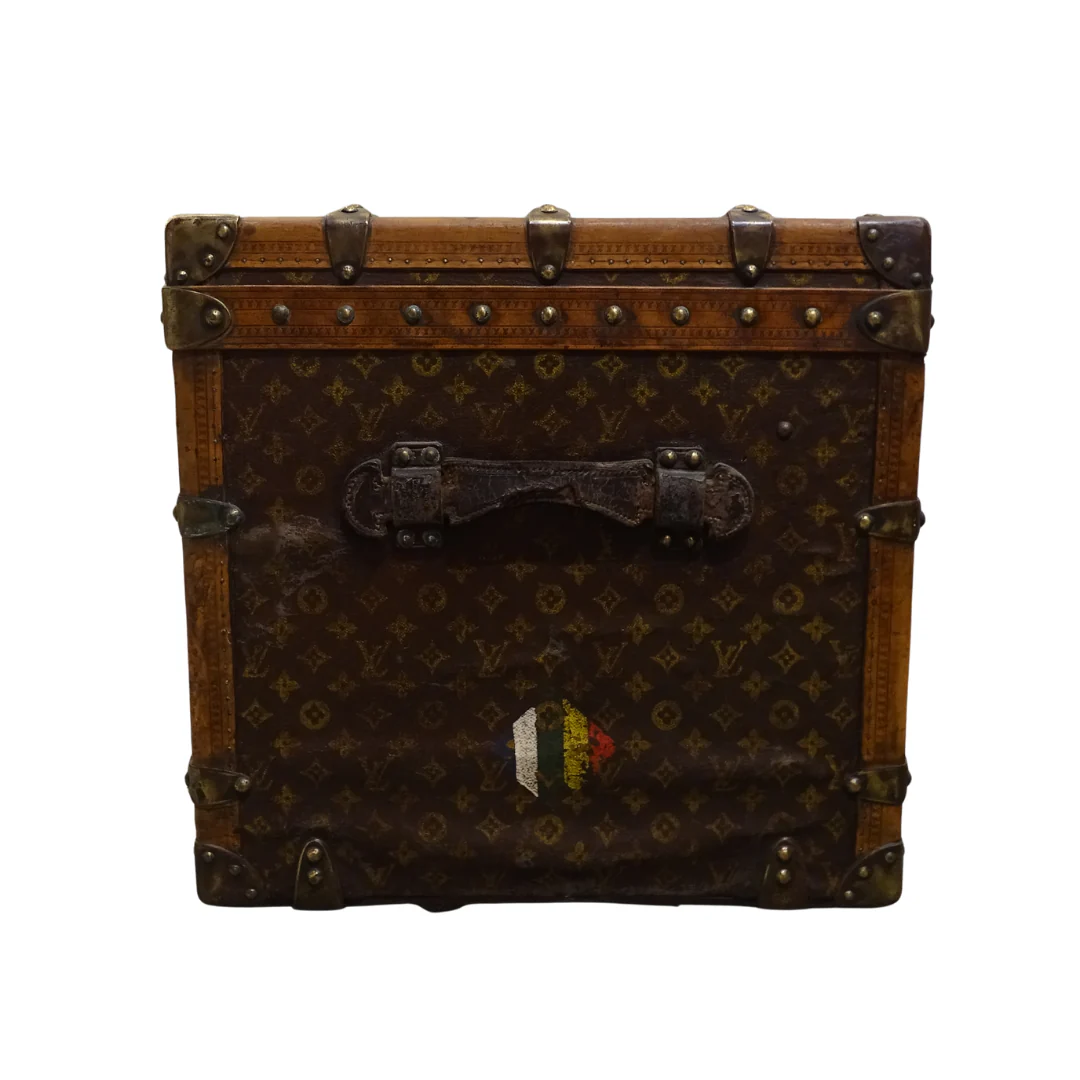 Louis Vuitton Antique Steamer Trunk 1920's - 1930's - Image 14
