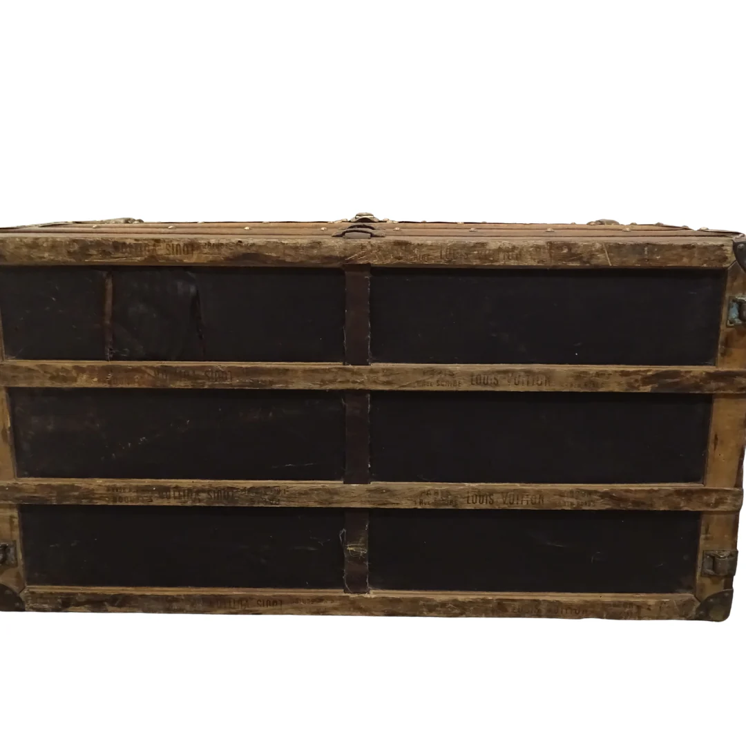 Louis Vuitton Antique Steamer Trunk 1920's - 1930's - Image 19