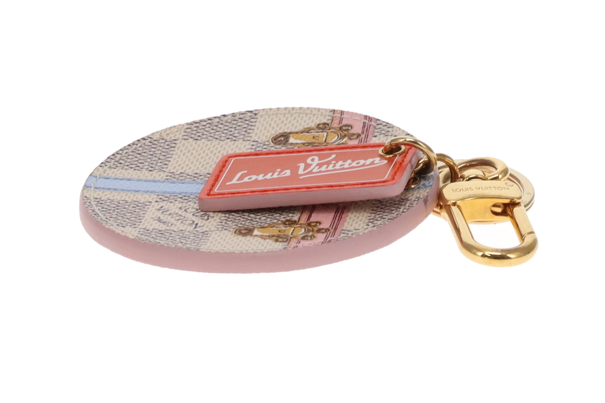 Louis Vuitton Bag Charm Trunks and Bags Damier Azur - Image 5